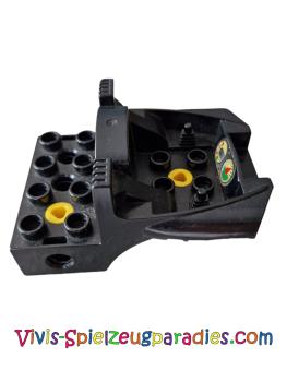 Lego Duplo, Toolo  Cockpit 4 x 6 (31196c01) schwarz